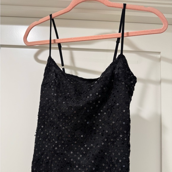 peppermayo black sequin mini dress - Picture 7 of 9